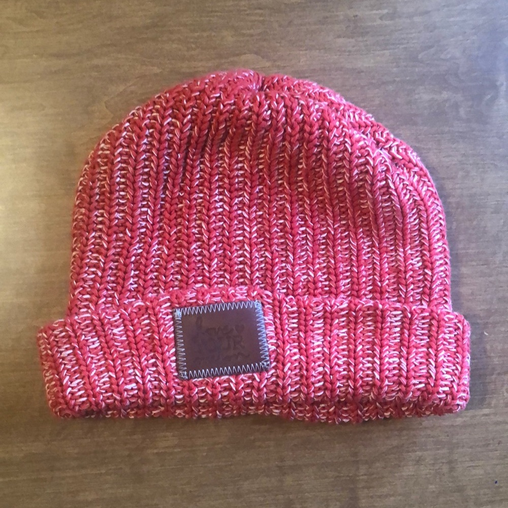 love your melon cuffed beanie